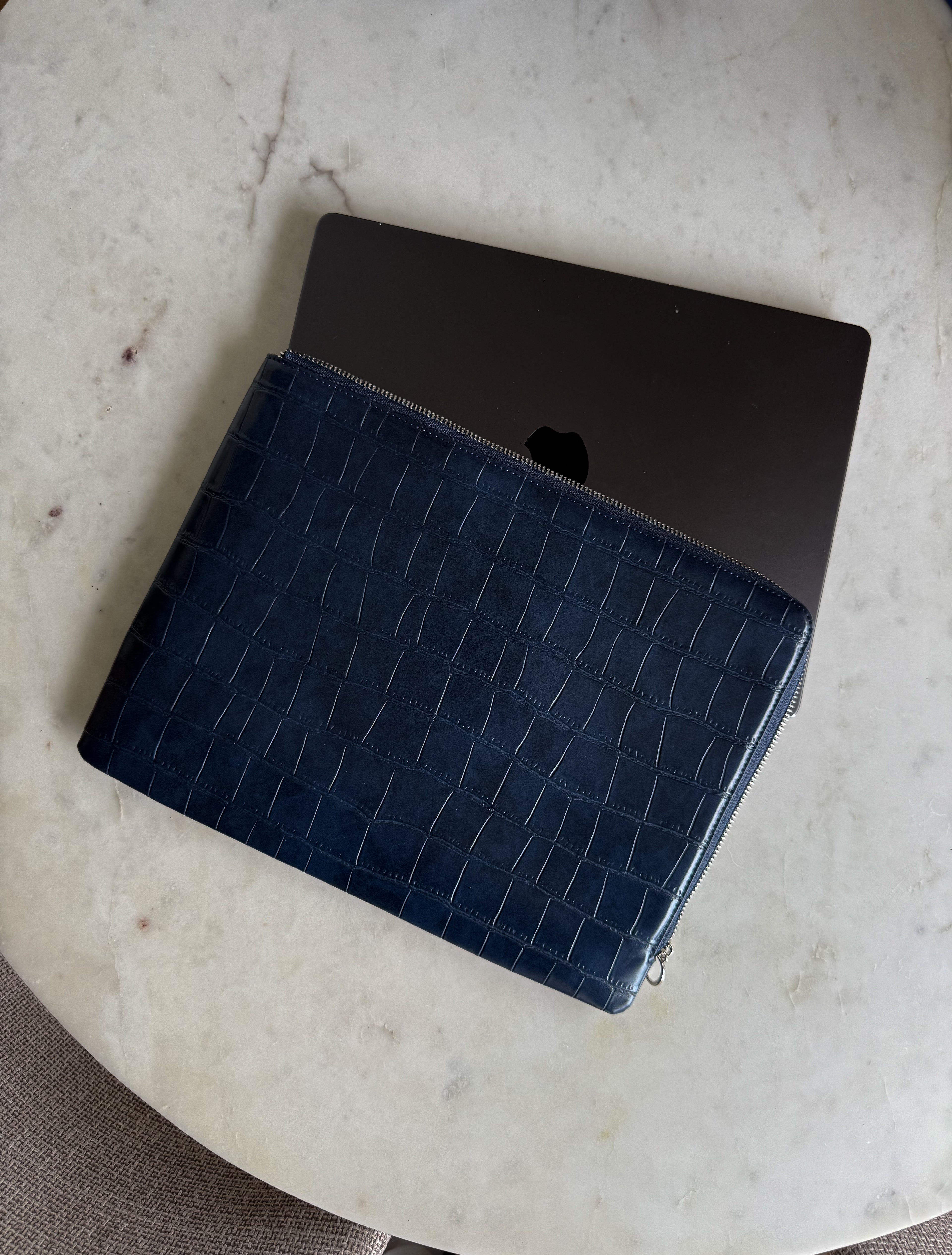 Navy Blue Laptop Sleeve 14-inch
