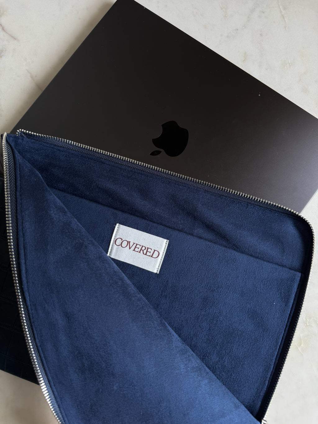 Navy Blue Laptop Sleeve 14-inch